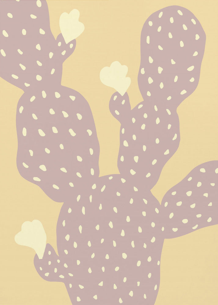 Cactus Geel | Canvas