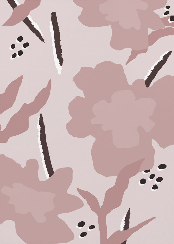 Bloemen Rood | Canvas