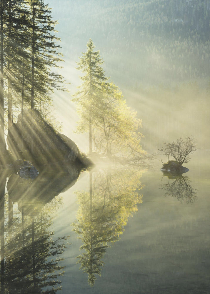 God Rays verticaal | Canvas