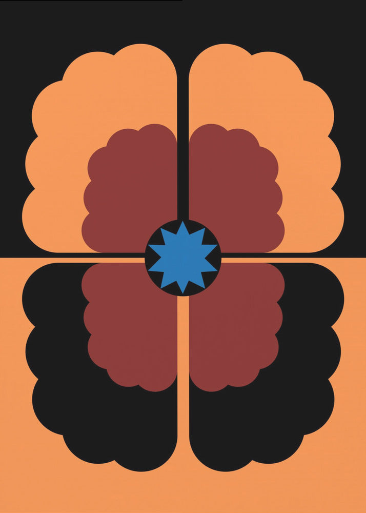 Viooltje 1970 | Canvas