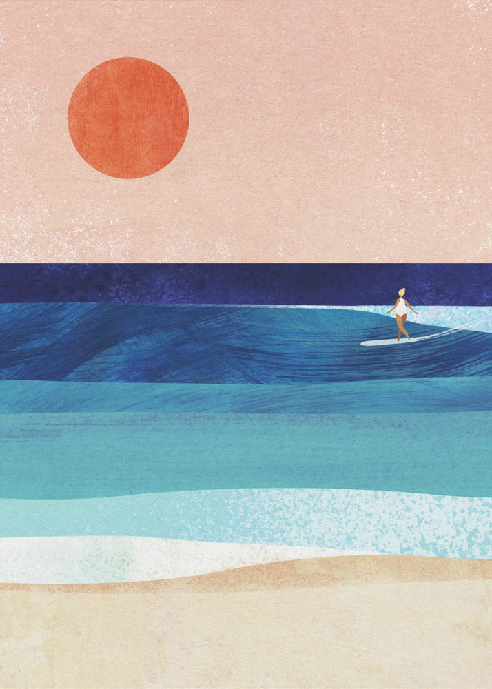 Surfmeisje | Poster