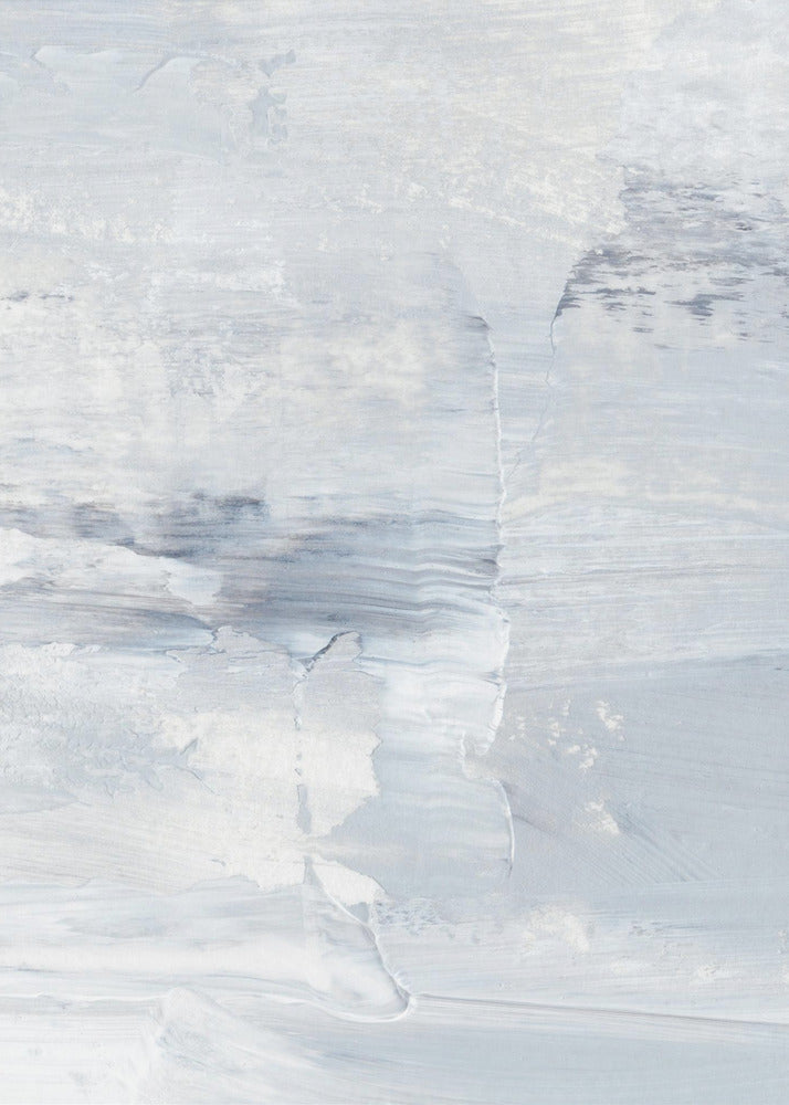 Zwart-witte penseelstreken | Canvas