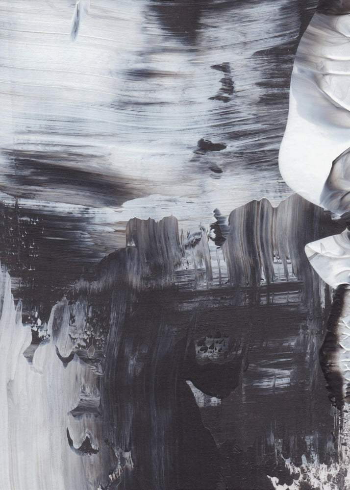 Monochrome werveling | Canvas