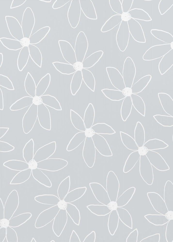 Luchtige bloemen | Poster