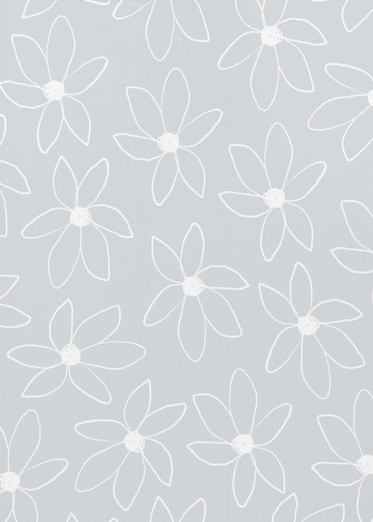 Luchtige bloemen | Poster