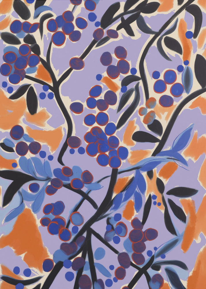 Levendige bessendans | Canvas
