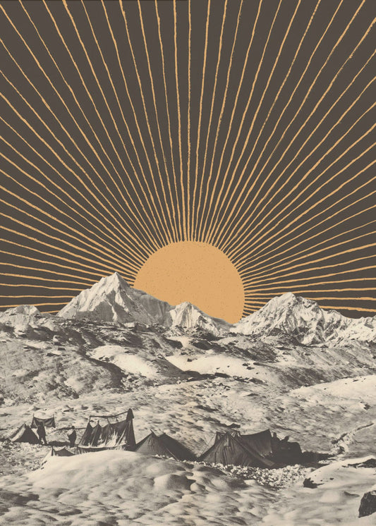 Berglandschap nr. 6 | Poster