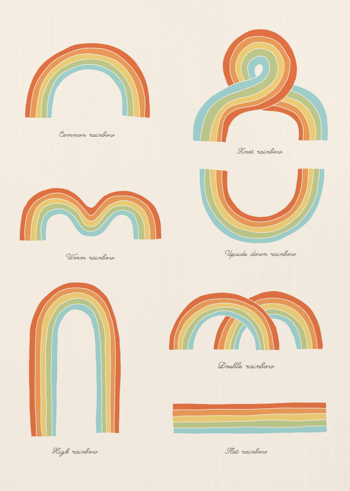 Ken je regenbogen | Canvas