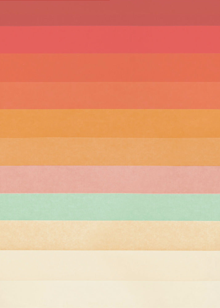 Regenboog Chevrons | Canvas