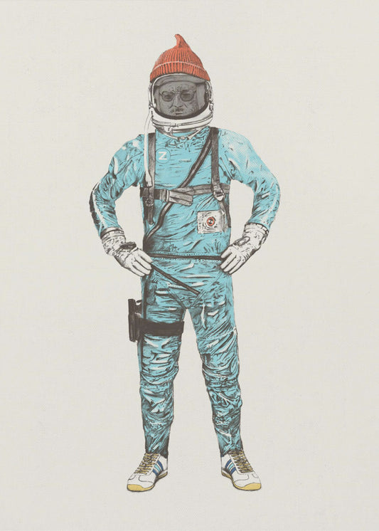 Zissou in de ruimte | Canvas
