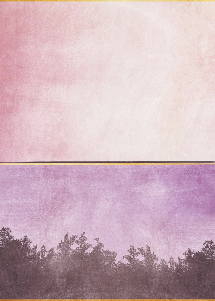 Roze en Geel 1 | Canvas