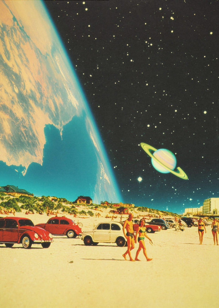 Galaxy Beach | Canvas