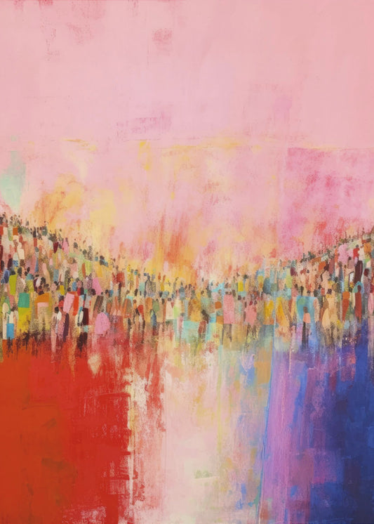 Colorful Gathering | Poster