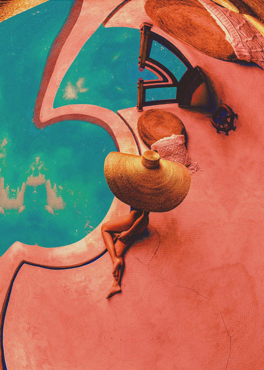 Zwembad | Poster