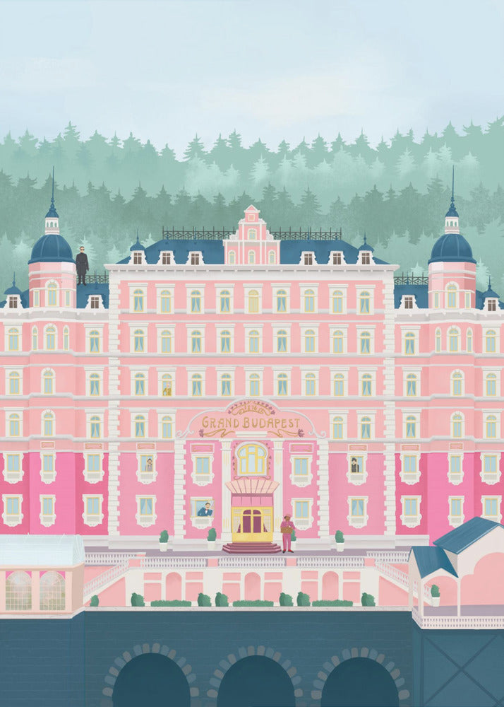 Het Grand Budapest Hotel | Poster