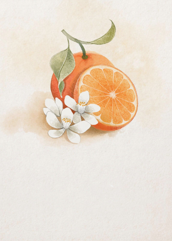 Sappige Sinaasappel | Canvas