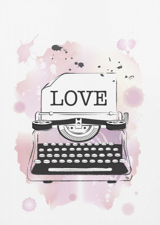 Vintage typemachine | Poster
