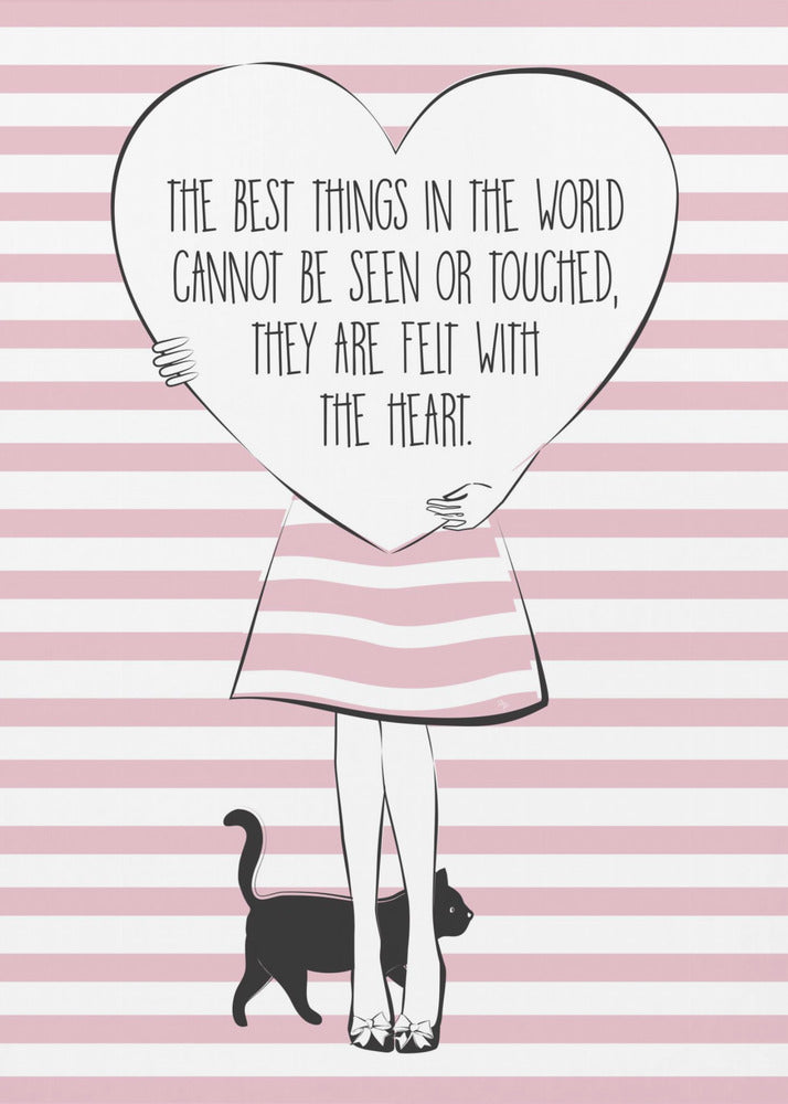 Heartfelt Stripes | Canvas