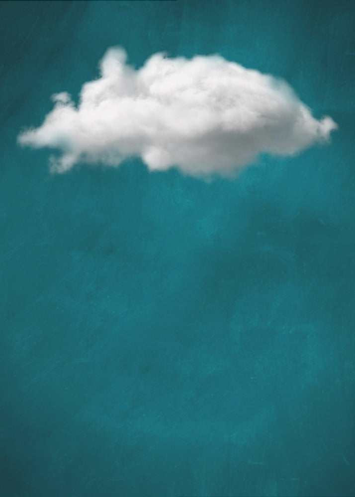 Teal Cloud nr. 1 | Poster