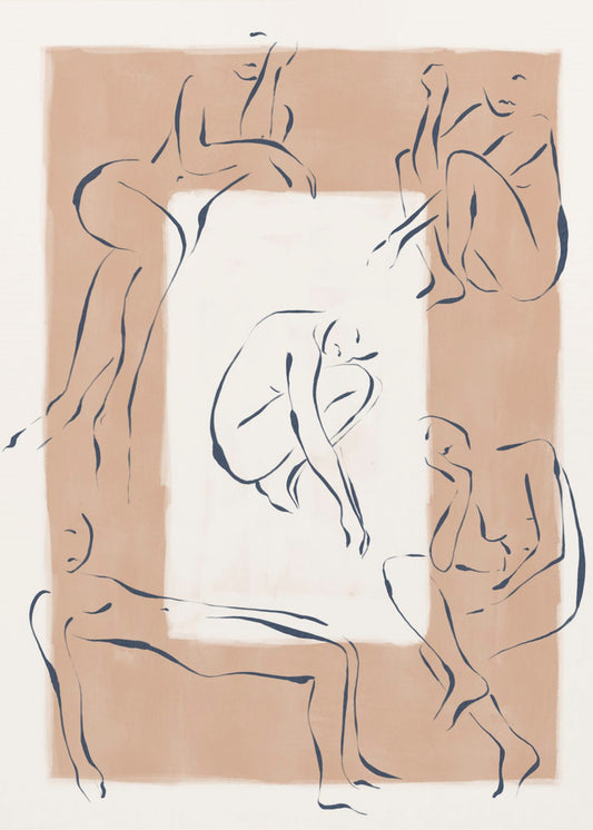 Neem een pose aan | Canvas