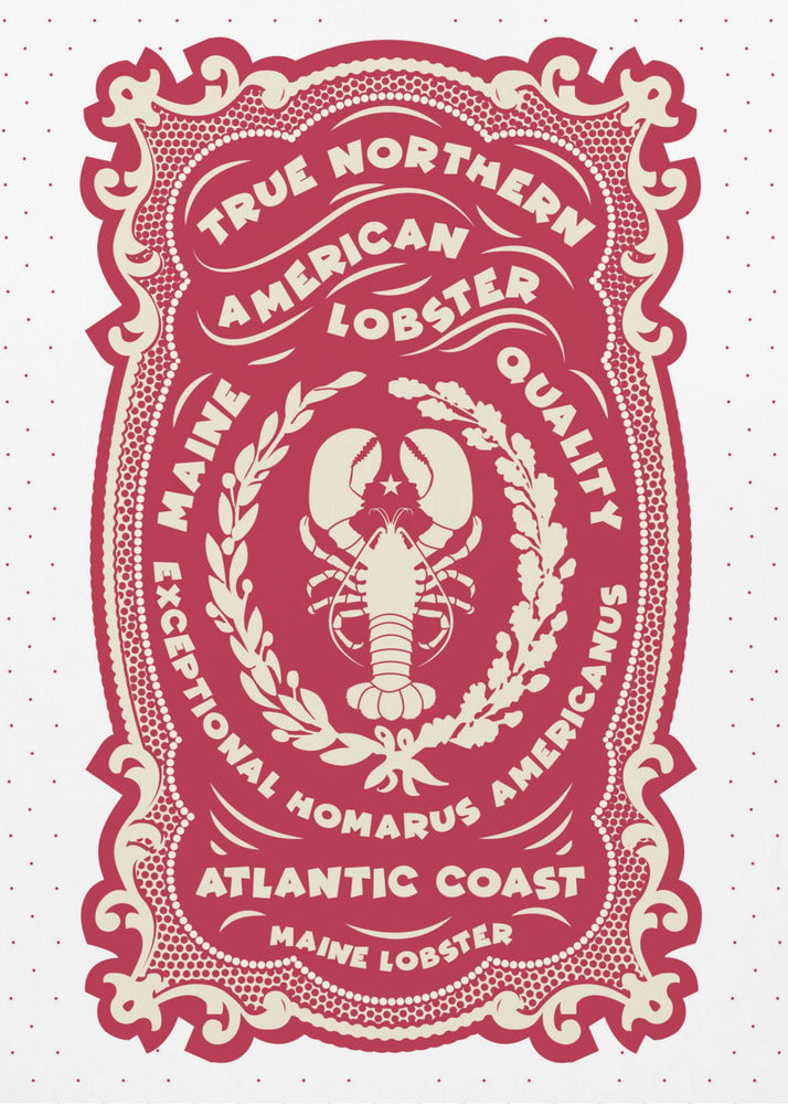 Rode Kreeft | Poster
