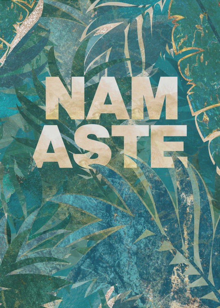 Namaste typografie | Poster