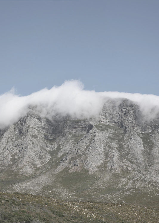 Sluier van wolken | Canvas