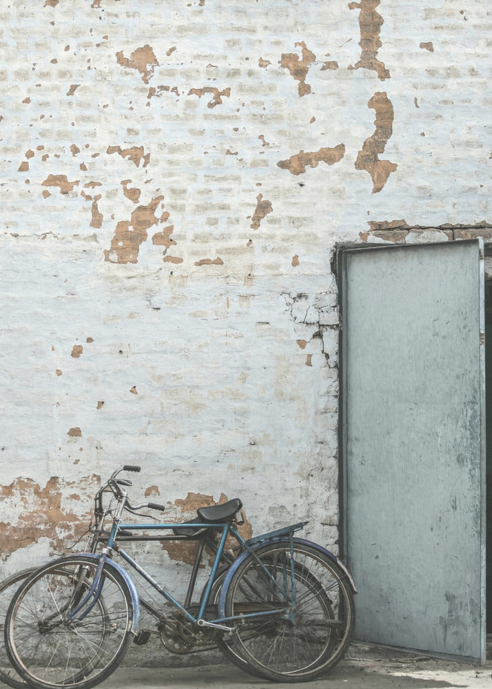 Rustieke fietsscène | Poster