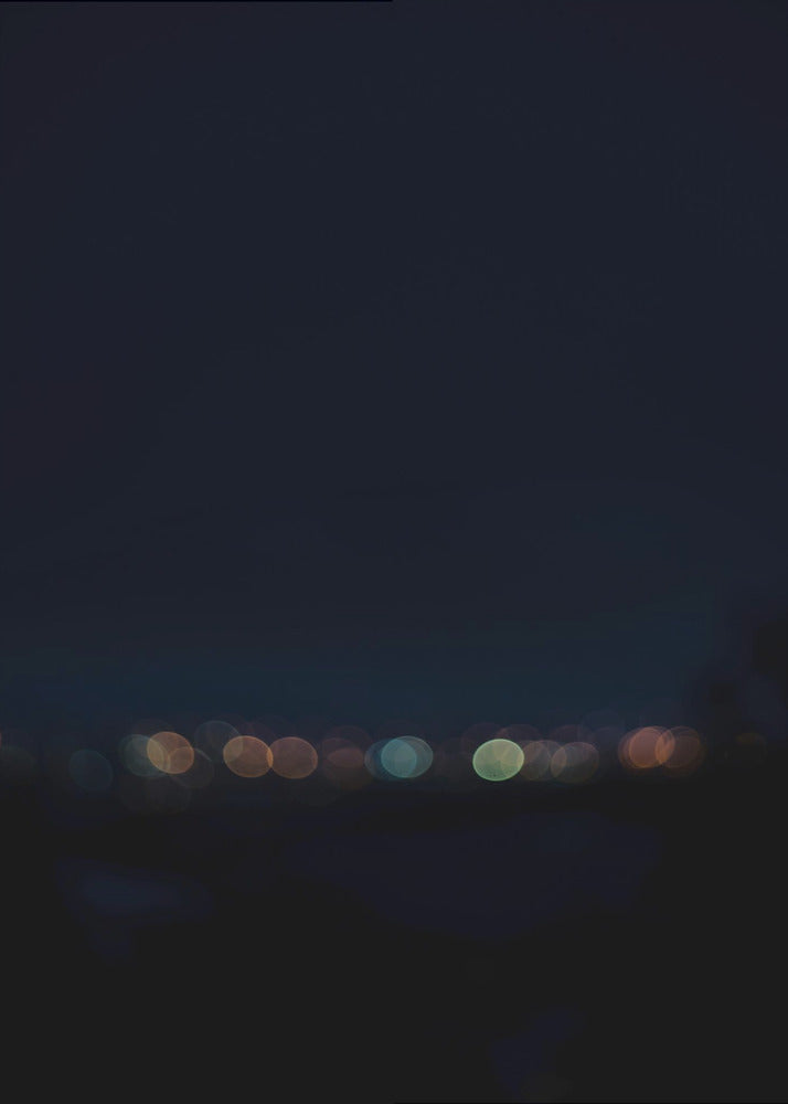 Vage nachtverlichting | Canvas