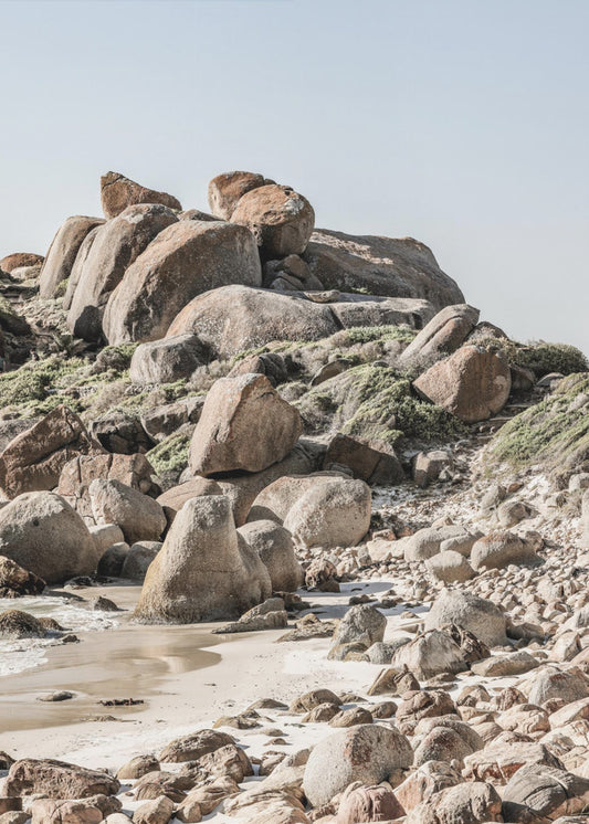 Rocky Coastline Serenity | Canvas