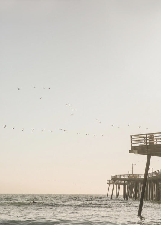 Sereniteit aan zee | Canvas