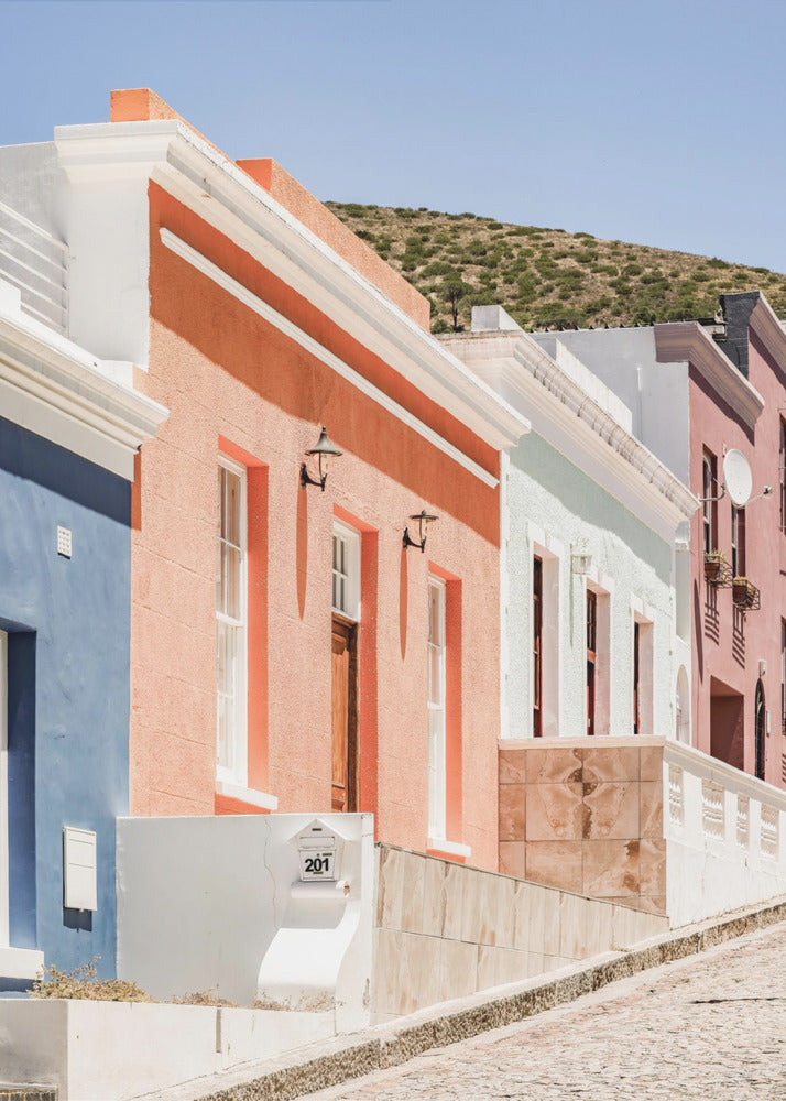 Colorful Street Row | Poster