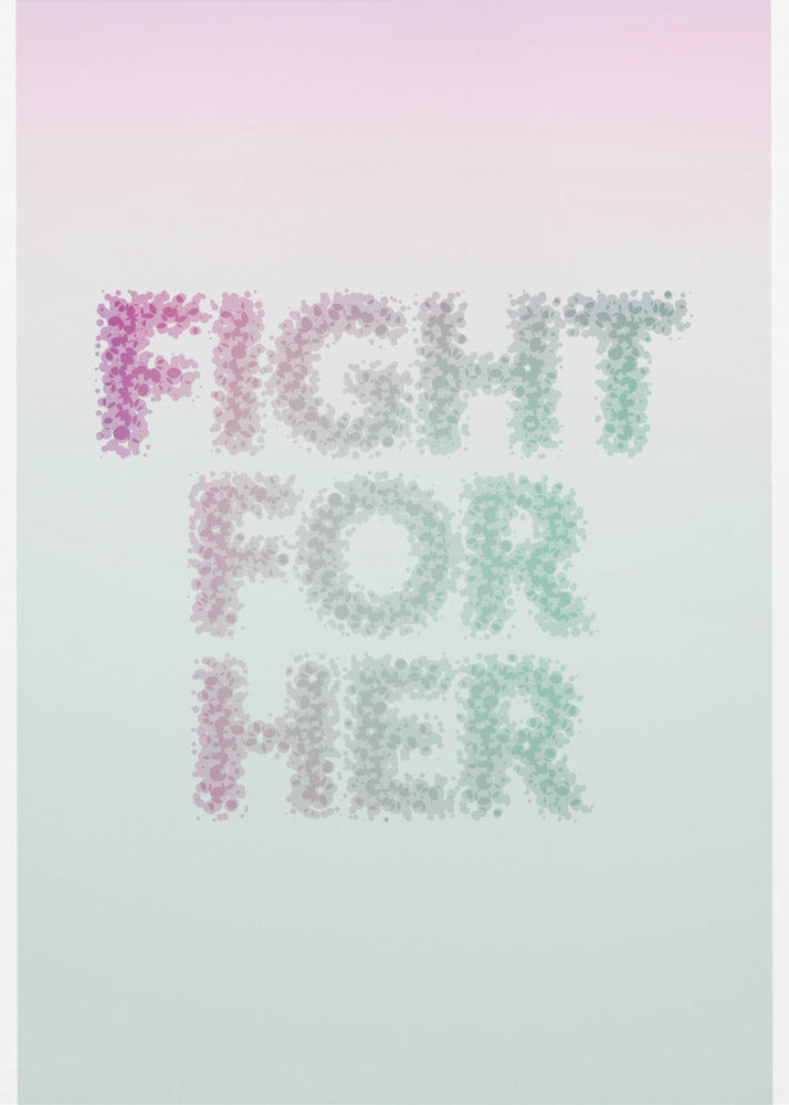 Kom voor haar op | Poster