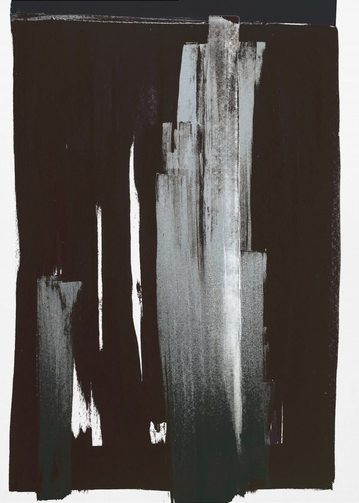 Monochrome torens | Canvas