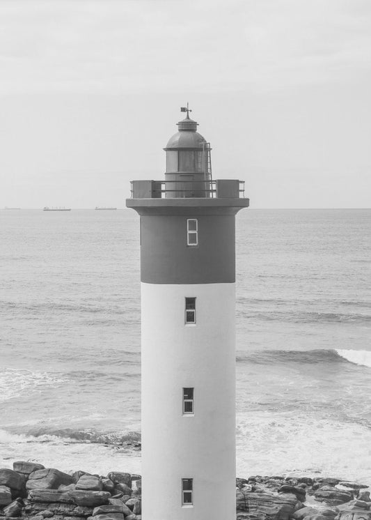 Baken aan zee | Canvas