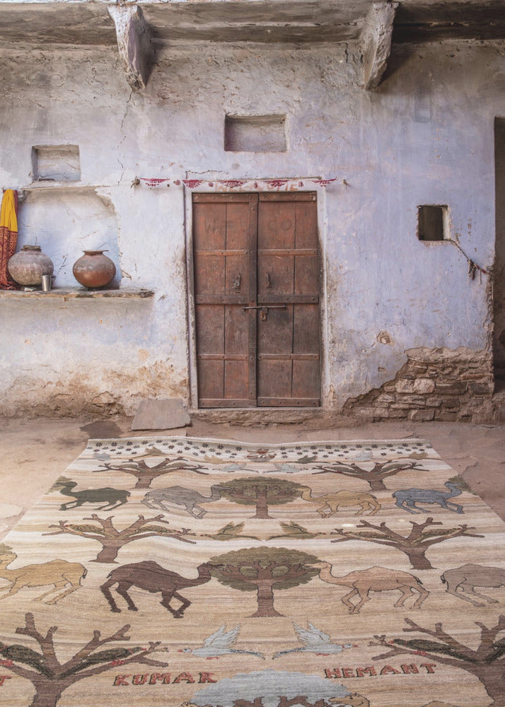 Rustic Tapestry Scene | Poster