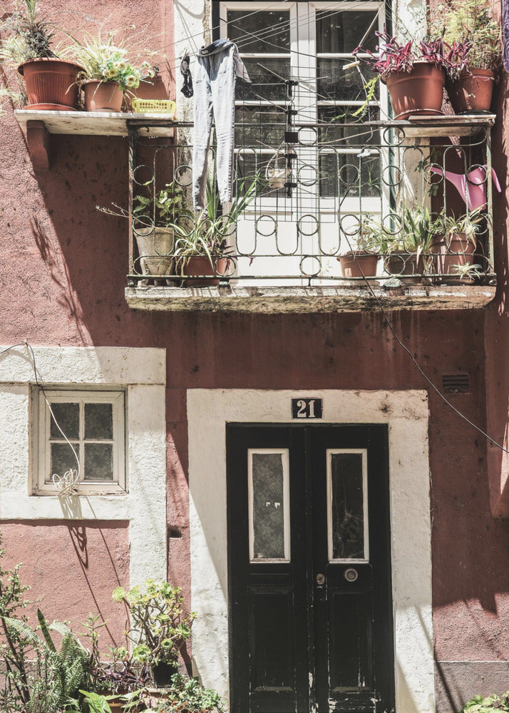 Charming Balcony Scene | Poster