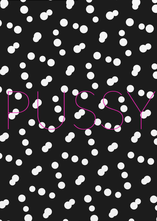 Monochrome Dotscape | Poster