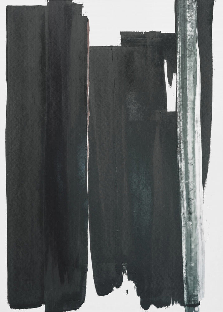 Monochrome strepen | Poster