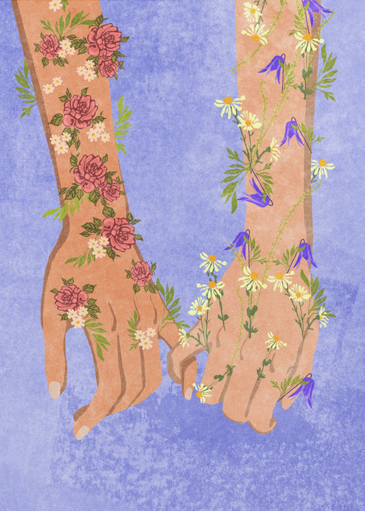 Hand in hand | Canvas