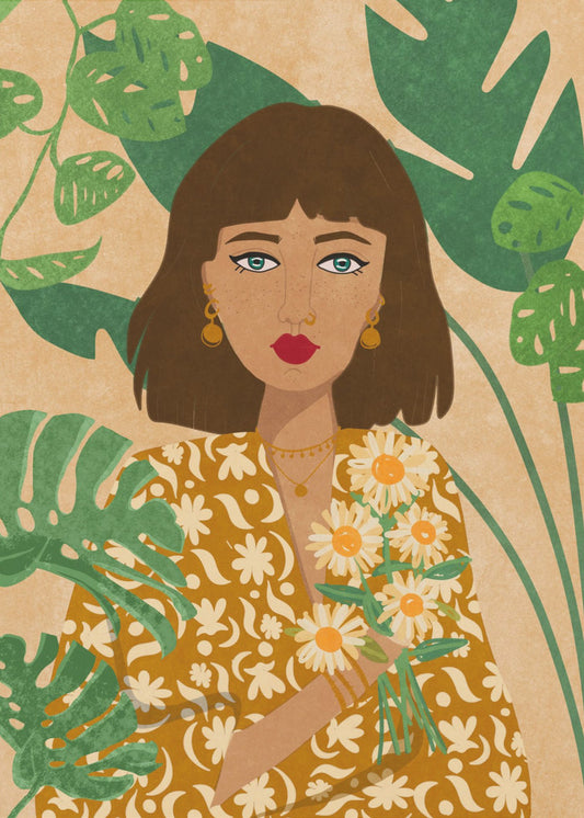 Plantenvrouw | Poster