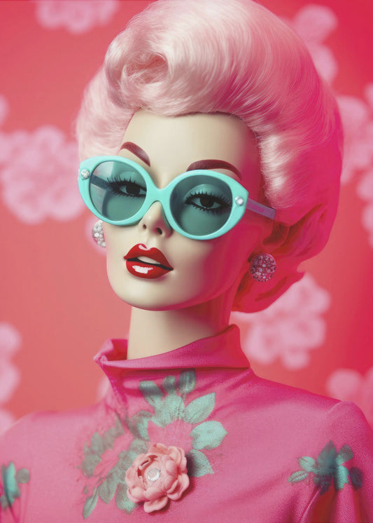 Retro Glamour Icoon | Poster