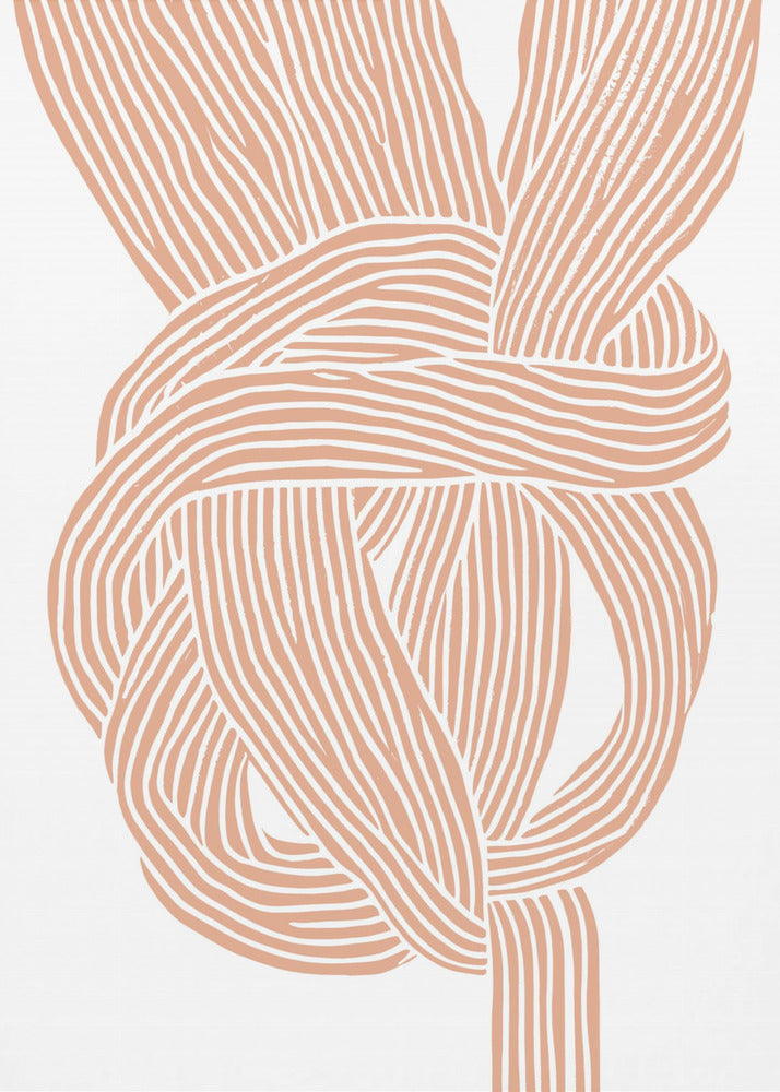 Eindeloze luslijnen | Canvas