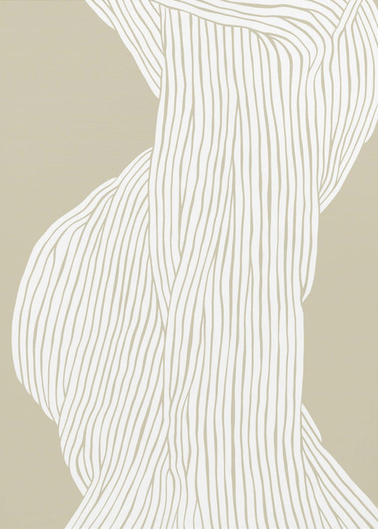 Vloeiende lijnen ontstaan | Poster