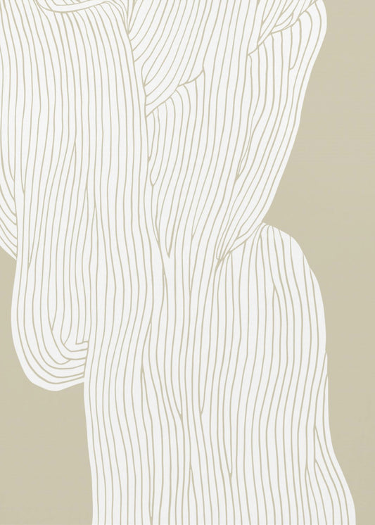 Vloeiende lijnharmonie | Poster