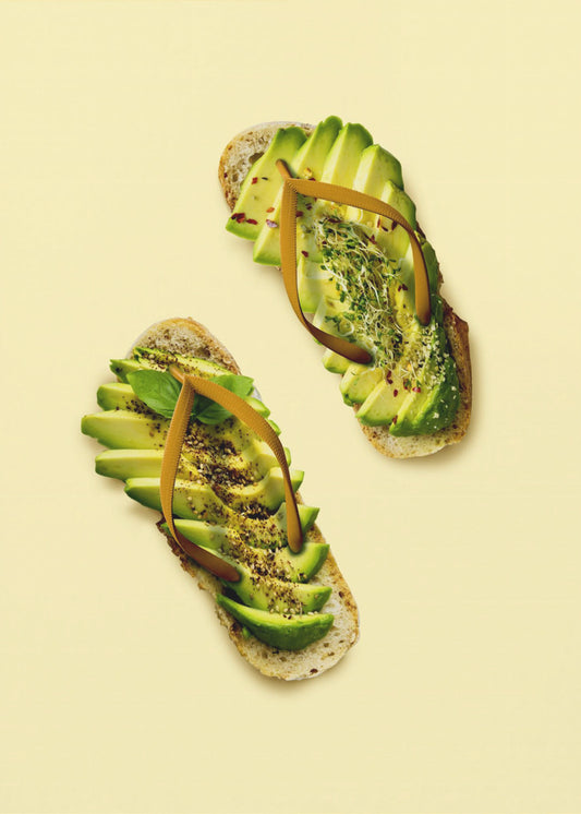Avocadopantoffels | Canvas