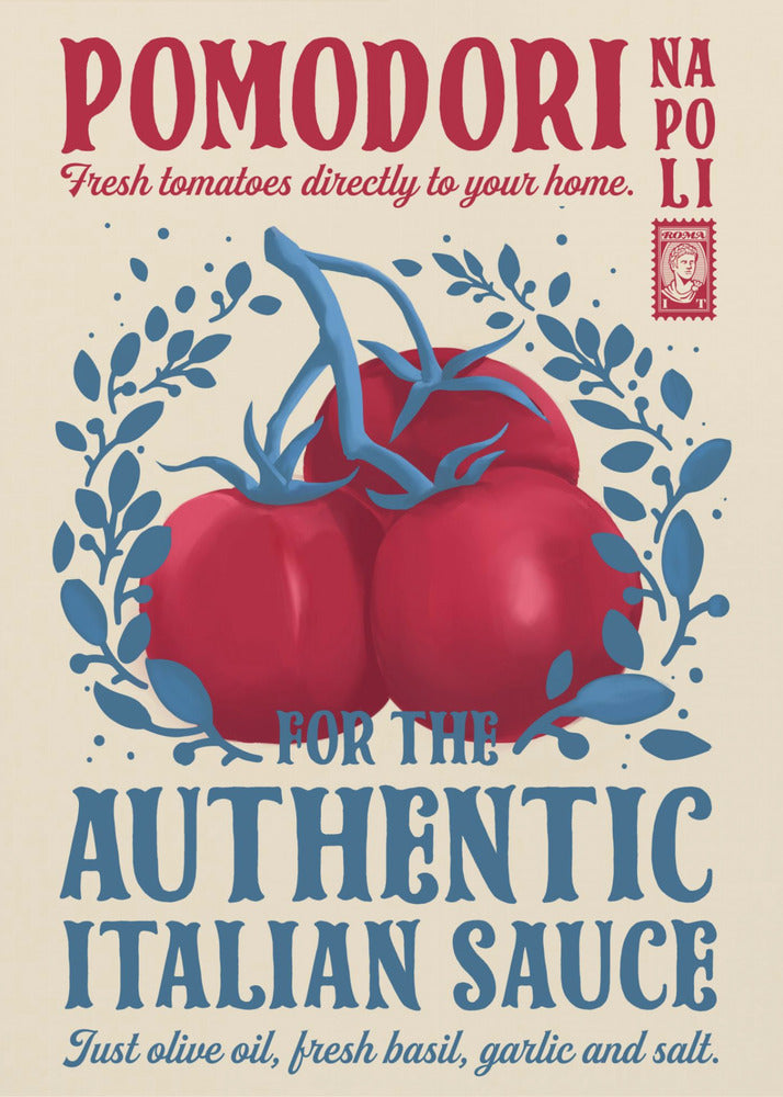Pomodori Keuken print | Canvas
