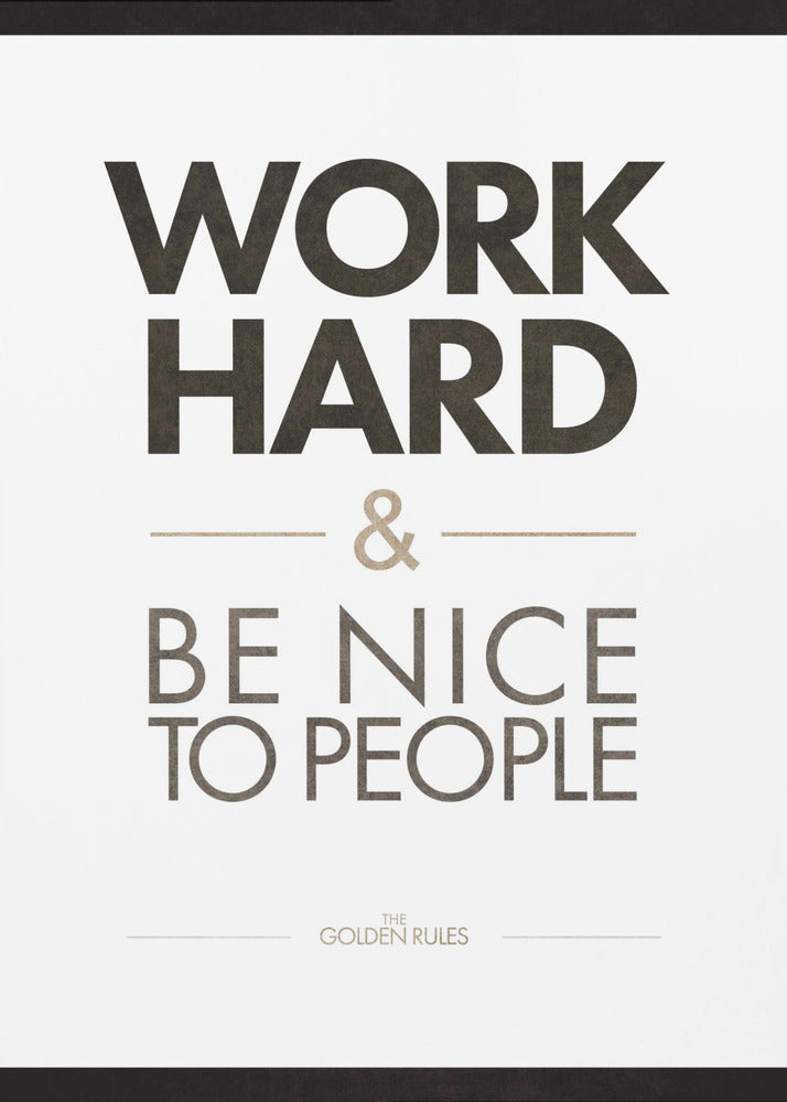 Gouden levensregels | Poster