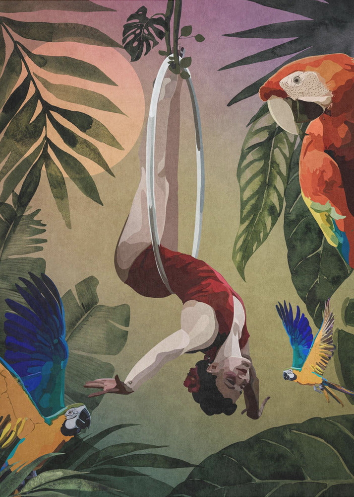 Jungle Luchtballet | Canvas