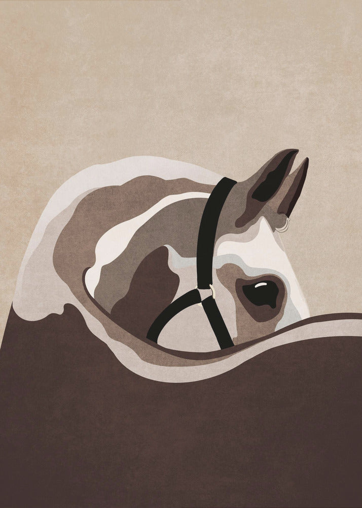 Majestic Equine Gaze | Canvas